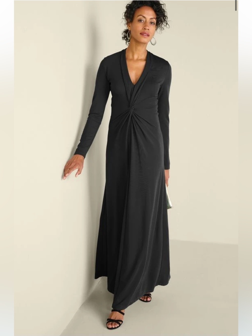 Soft Surrounding Lagia Maxi Dress Black Medium Minimalist Elegant Timeless